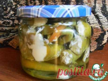 Маринованный перец халапеньо со сливочным сыром - кулинарный рецепт