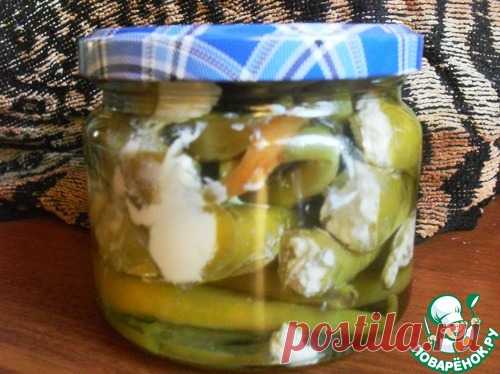 Маринованный перец халапеньо со сливочным сыром - кулинарный рецепт
