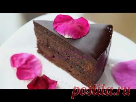 Шоколадный торт Захер рецепт  ( Sacher torte )