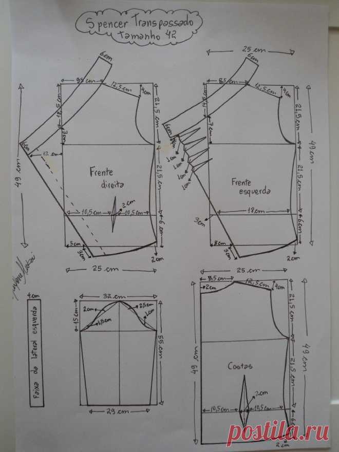 Жакет от Armani/выкройки 38-54. | Искусница
