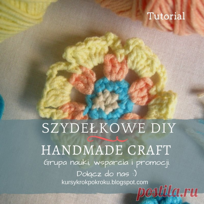 DIY Handmade: Serce, podkładki, kwiaty, kwadraty babuni, ściegi na kocyki - ponad 600 BEZPŁATNYCH SZYDEŁOWYCH SCHEMATÓW