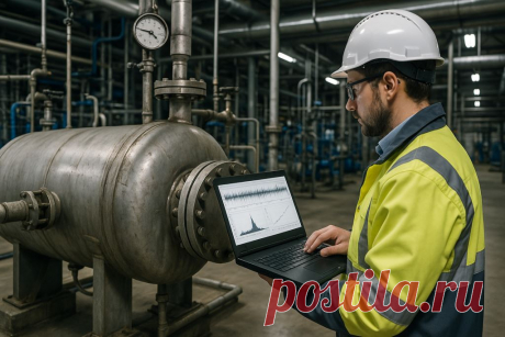 Промышленная экспертиза технических устройств ⚙️: от диагностики состояния 🔍 к стратегическому прогнозированию рисков 📊. Безопасность и эффективность на шаг впереди! 🛡️🚀 #ПромышленнаяБезопасность #ТехЭкспертиза