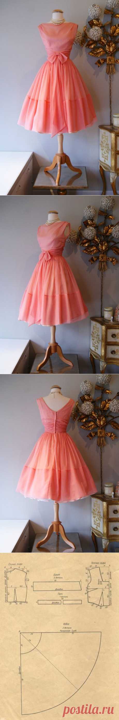 Очаровательное винтажное платье / История моды /