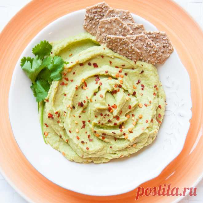 Авокадо Хумус - Vegan семейные рецепты