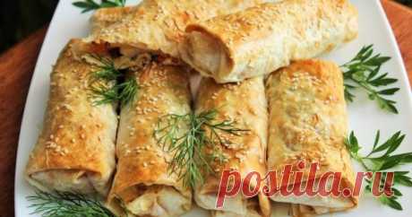 Лаваш с крабовыми палочками и яйцом - рецепт с фото