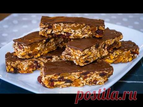 БАТОНЧИКИ  ИЗ  ОВСЯНКИ