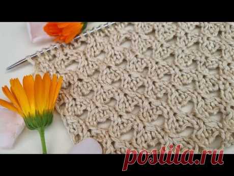 Классная сеточка, которую вы долго ждали🧶❤️knitting pattern🧶bunana.