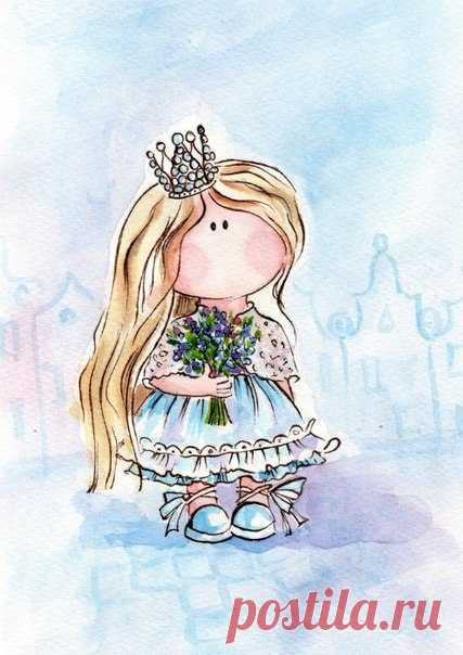 Акварельные иллюстрации от Anell Happy Watercolor