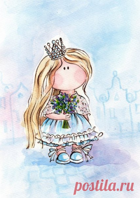 Акварельные иллюстрации от Anell Happy Watercolor