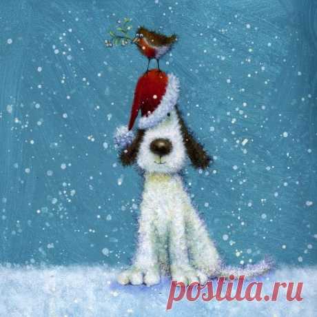 Веселые зимние дни. Художник Jan Pashley. | Мастерская &quot;Макошь&quot;.