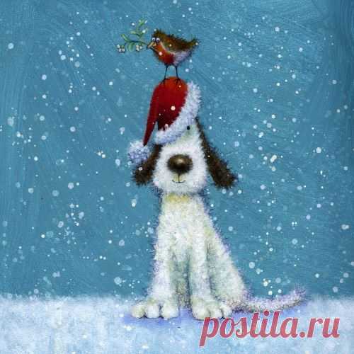Веселые зимние дни. Художник Jan Pashley. | Мастерская "Макошь".
