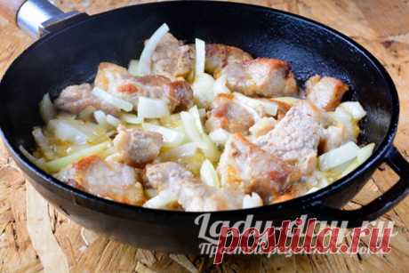 Свинина жареная на сковороде - вкуснее шашлыка | Простые рецепты с фото