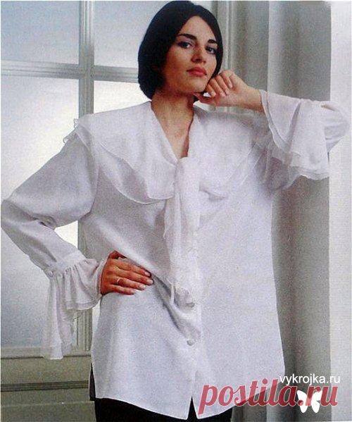 Выкройка блузки. Скачать выкройку блузки бесплатно с выкройка.ру Страница 0