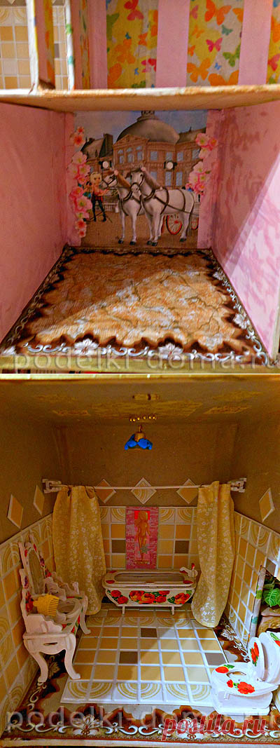 Кукольный дом своими руками