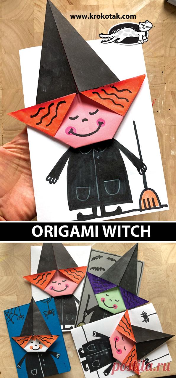ORIGAMI WITCH Educational and craft activities for kids and parents