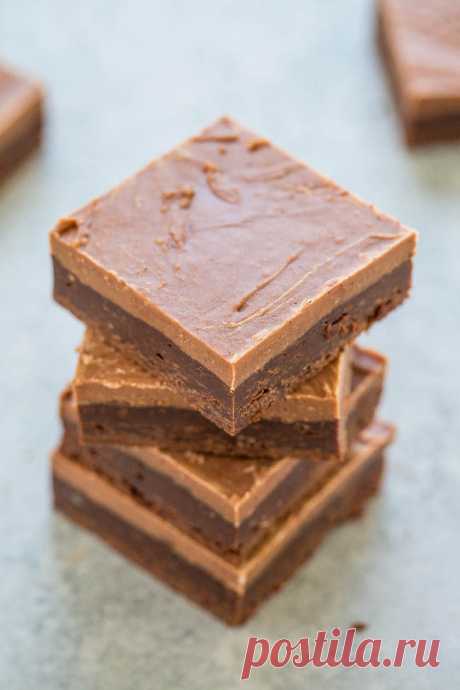 Texas Sheet Cake Brownies - Averie Cooks