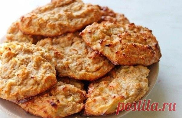 Творожно-овсяное печенье для тех, кто на диете!