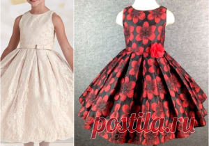 Vestido de festa com saia pregueada – DIY- marlene mukai – molde infantil