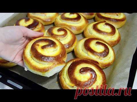 Нежнейшие БУЛОЧКИ ☆ с ТВОРОЖНОЙ начинкой