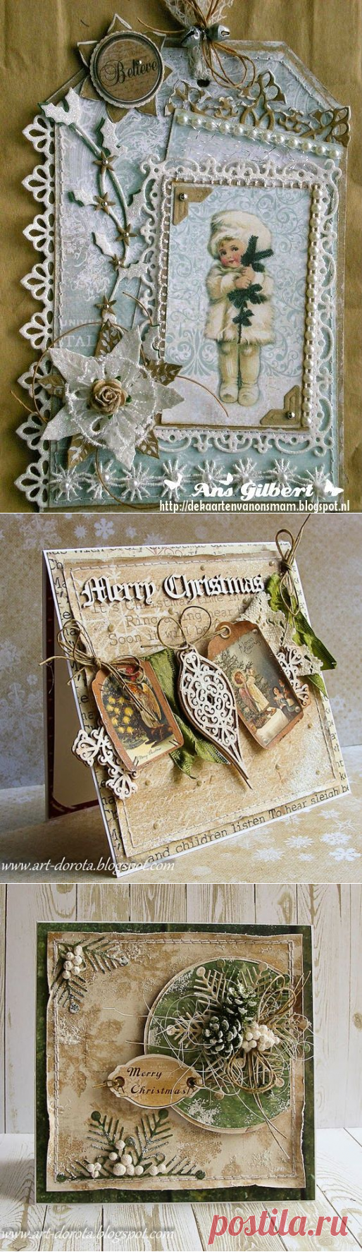 Идеи новогодних открыток