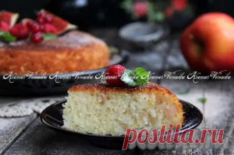 Манник с яблоками на сковороде - Наш уютный дом - Медиаплатформа МирТесен