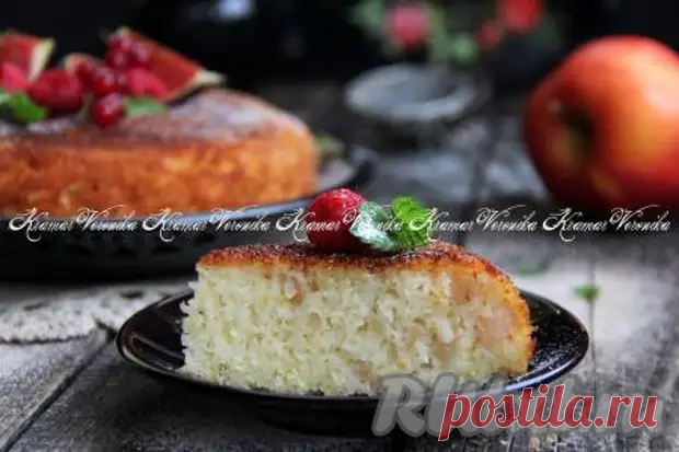 Манник с яблоками на сковороде - Наш уютный дом - Медиаплатформа МирТесен