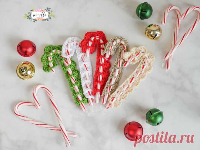Crochet Christmas Candy Cane Cover - Sewrella CLICK HERE for the ad-free, large print, downloadable PDF for $1.99! On my favorite social media ever, Pinterest, I saw these Crochet candy cane covers ages ago – before I ever started crocheting And I loved em, I tell ya. LOVED EM! MY OTHER VIDEOS After trying out that pattern, I revised quite a bitRead More
