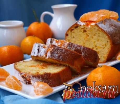 Кекс с мандаринами фото рецепт приготовления