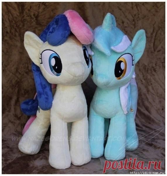 Шьём с детьми пони