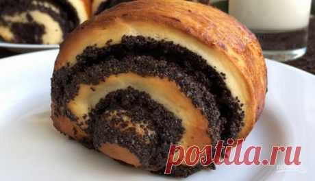 Домашние булочки с маком - пошаговый рецепт с фото на Повар.ру