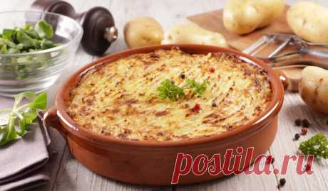 Пастуший пирог с грибами - Лайфхакер