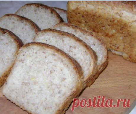 Вкусный и душистый хлебушек с отрубями (диетический)
