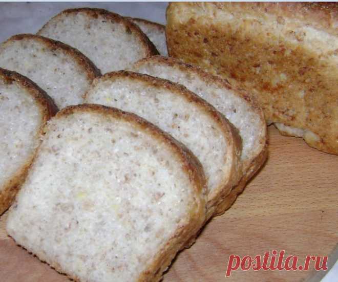 Вкусный и душистый хлебушек с отрубями (диетический)