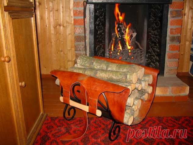 Кошёлка для переноски дров - Садоводка