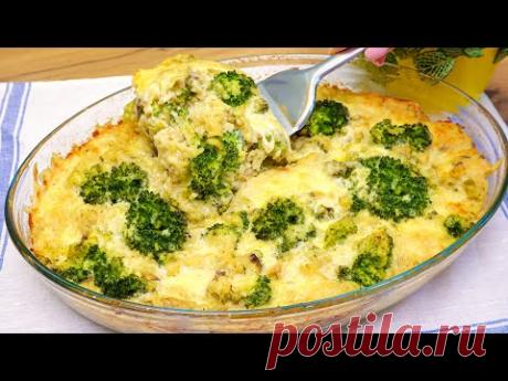 Я не могу перестать есть эту брокколи с рисом! Ужин понравится всем!