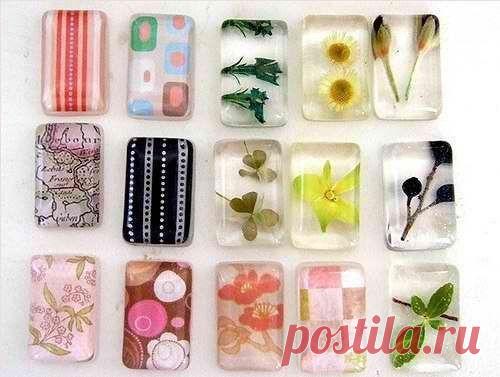 Более чем оригинальные кулоны из эпоксидной смолы