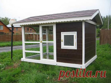 Курятник на даче.