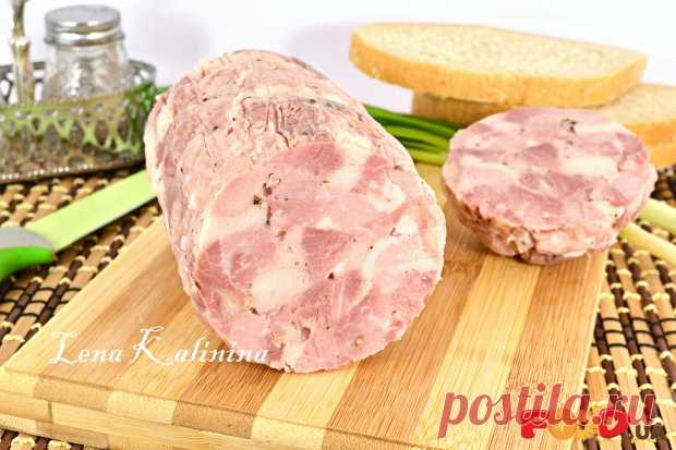 Ветчина рубленая из свинины и курицы - Кулинарные рецепты на Food.ua