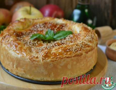 Сельский мясной пирог – кулинарный рецепт