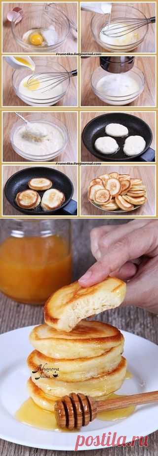 Вкусные оладушки.