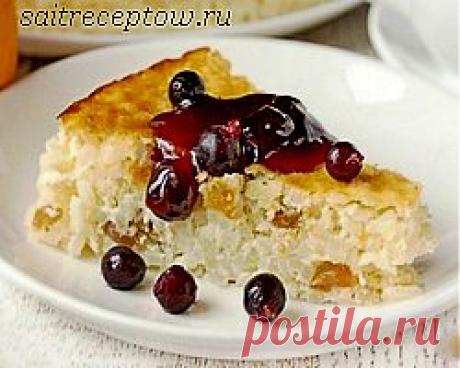 Сладкая рисовая запеканка | Сайт рецептов