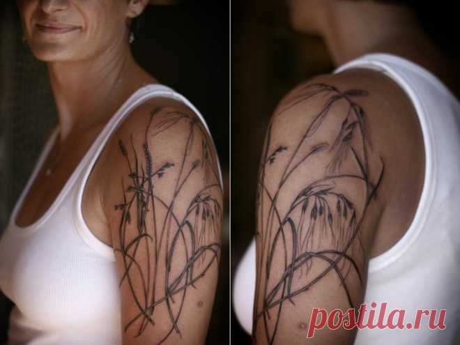Самые модные тату для девушек 2018 (35 эскизов) ⭐ Забавник