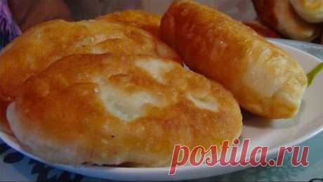 Самые вкусные жареные пирожки с картошкой и грибами