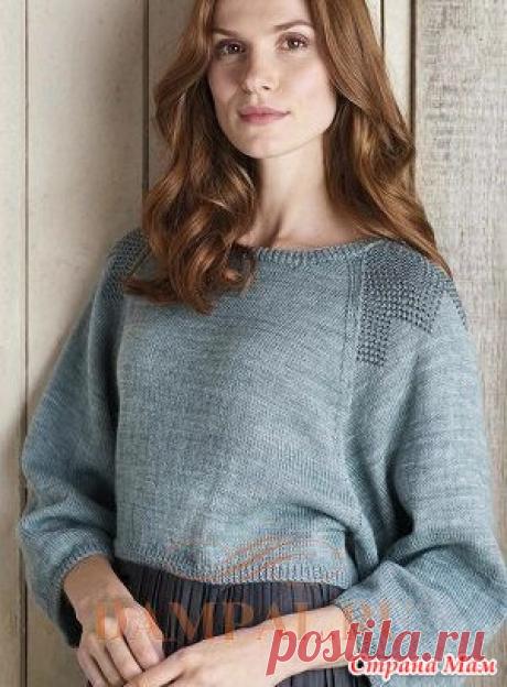 Джемпер «Bassey» спицами - Вязание - Страна Мам