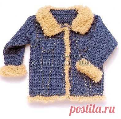 курточка "под джинс" (крючок).