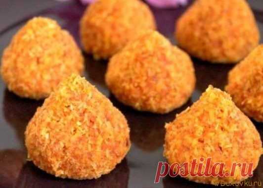 Сыроедческое печенье из моркови и кокоса / Сыроедческие и вегетарианские рецепты