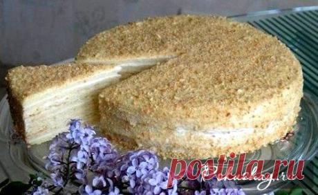 Подборка рецептов Сметанника. Вкусный и нежный сметанный торт от Pokushay.ru.
