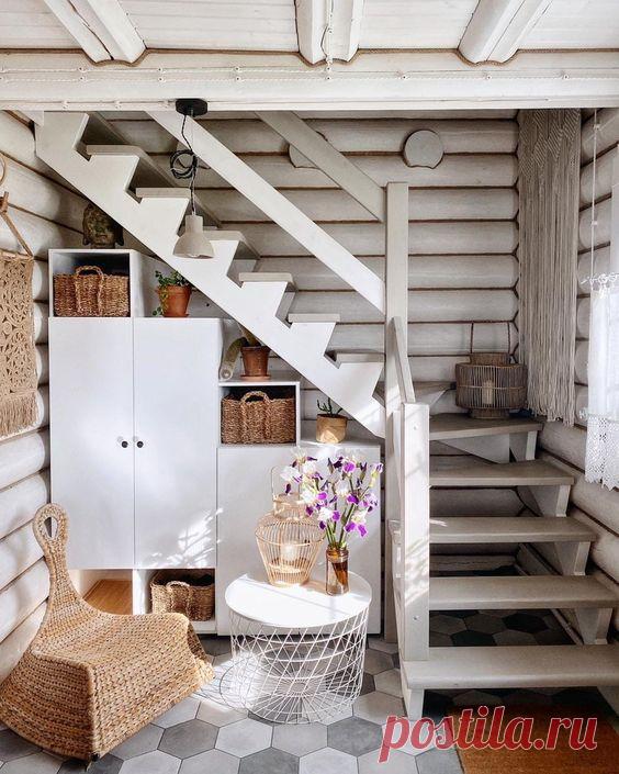 Бесконечно уютный сканди-дом без рабочих и дизайнера! Как паре из Вологды это удалось?