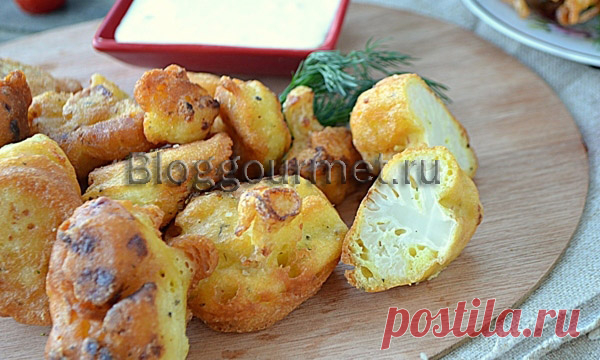 Секреты приготовления цветной капусты в кляре