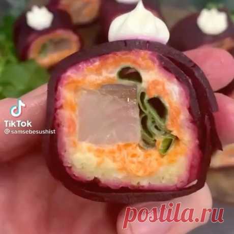 Надоели японские роллы?
Сделай советские😁👌🏻
⠀
Как вам?
⠀
Автор @sam_sebesushist